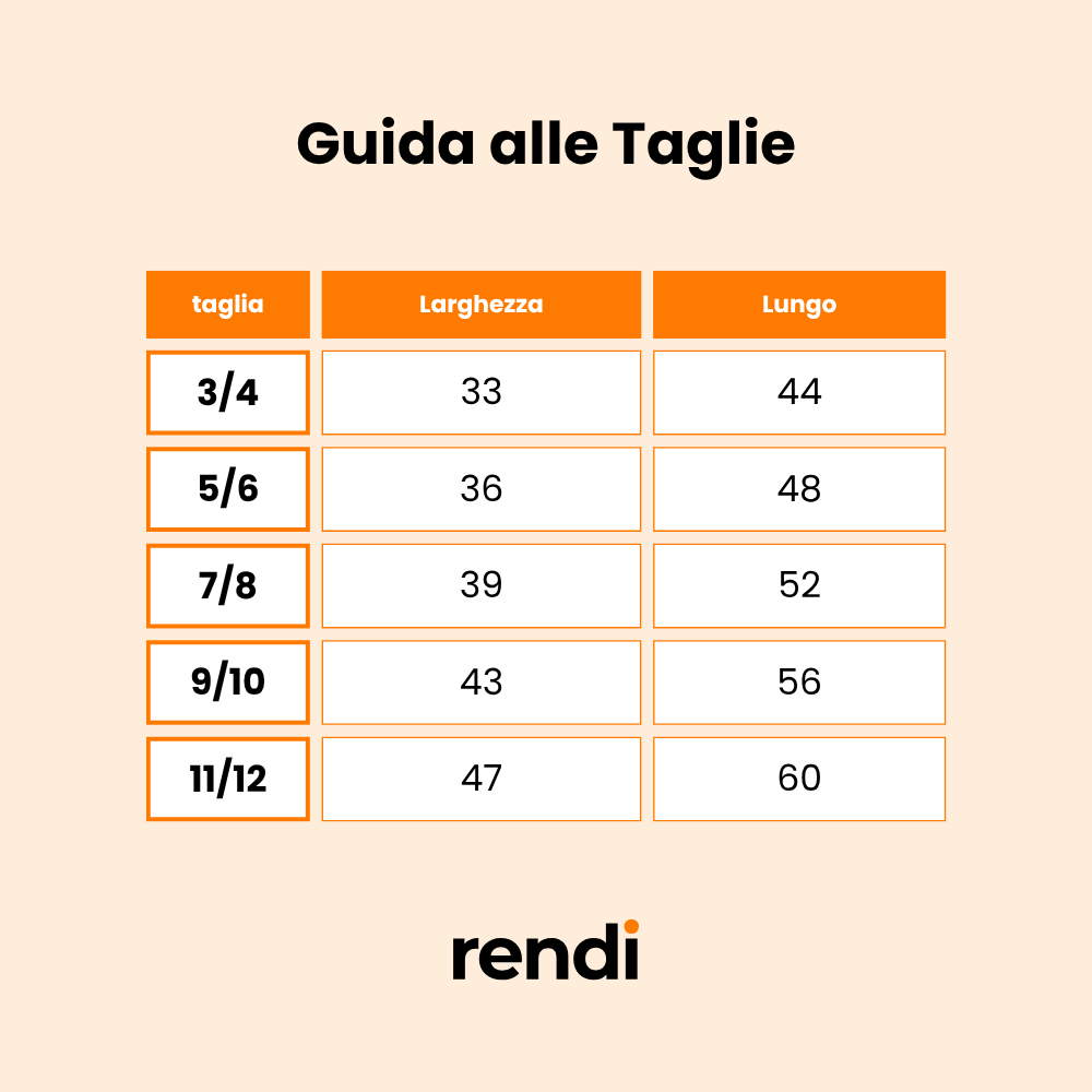 Size table