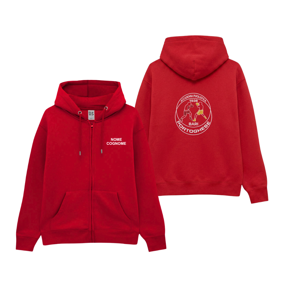 Felpa - cappuccio zip Adulti