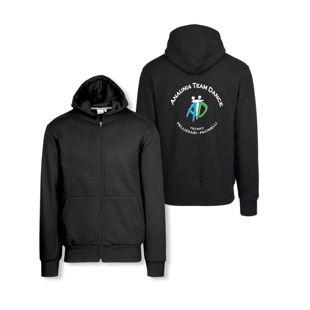 Felpa bambino cappuccio zip