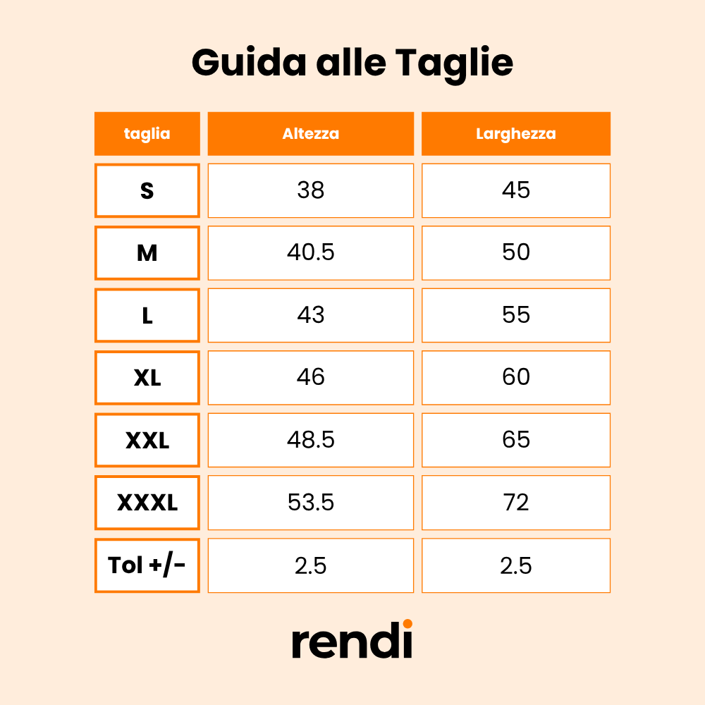 Size table