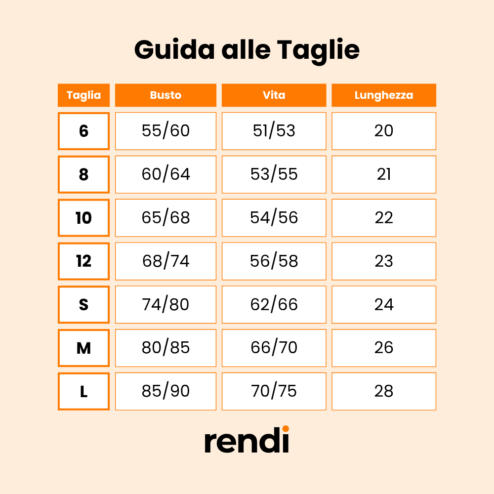 Guida alle Taglie Top