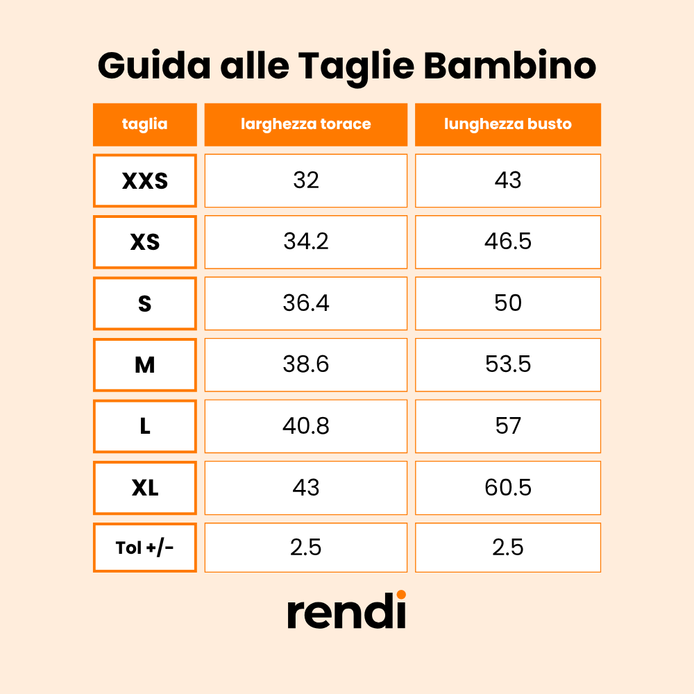 T-shirt bambino/a girocollo