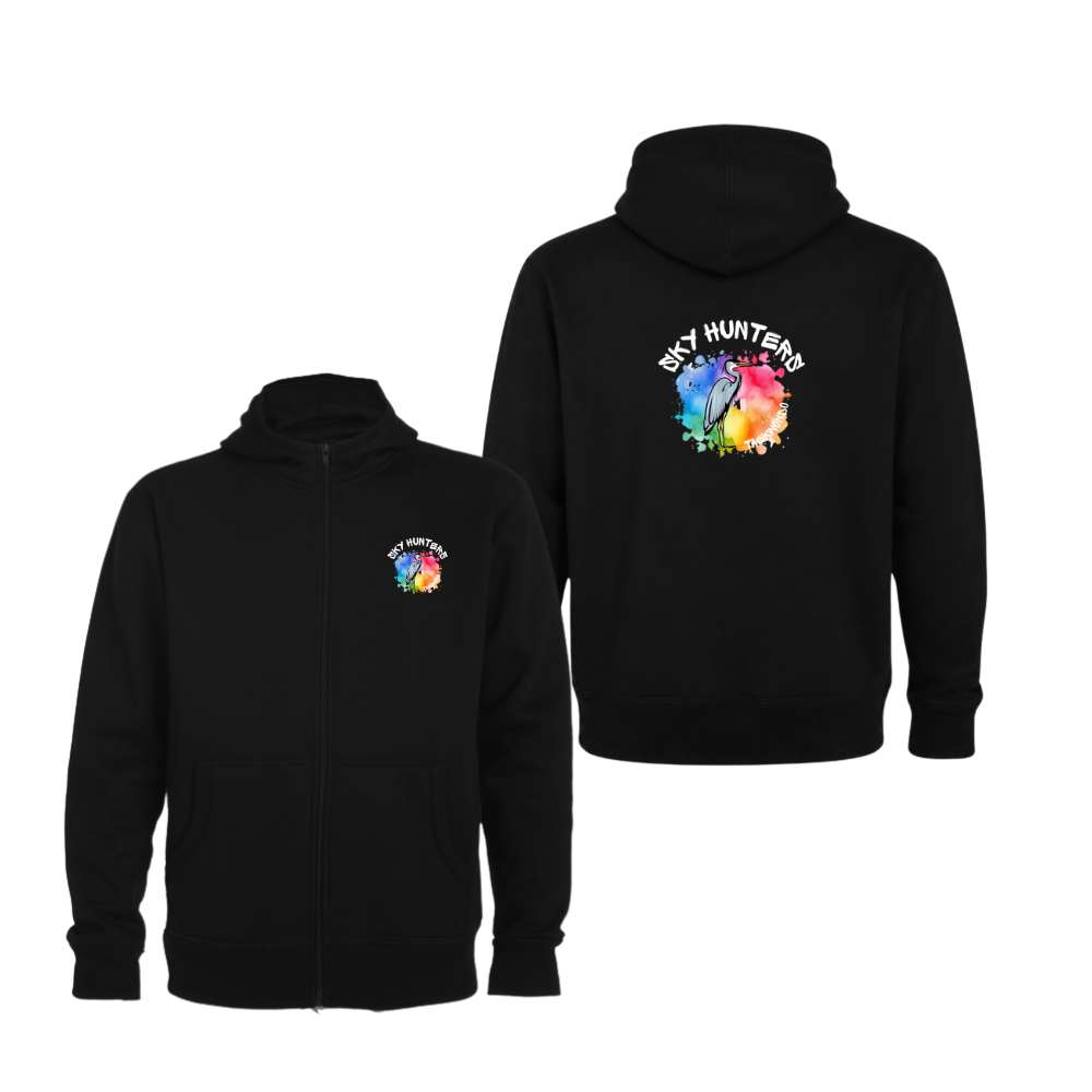 Montblanc - Felpa full zip con cappuccio