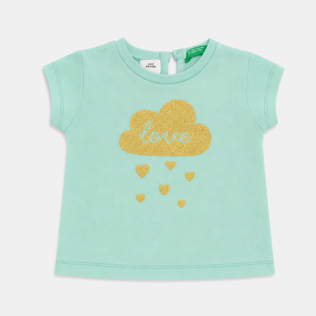 Maglietta maniche corte - Bambina - 60 - 65 | 3 mesi