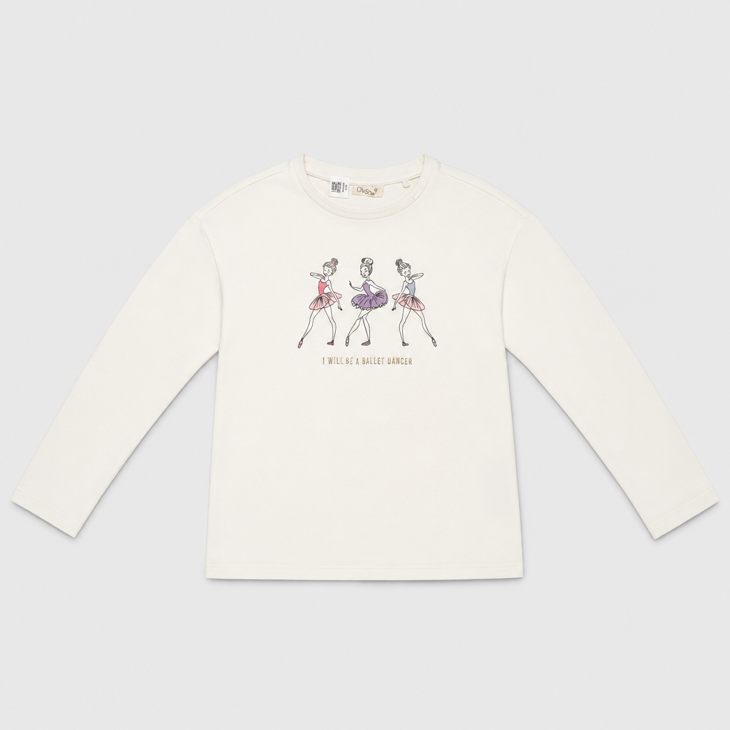 Maglietta maniche lunghe - Bambina - 114 - 119 | 6 anni
