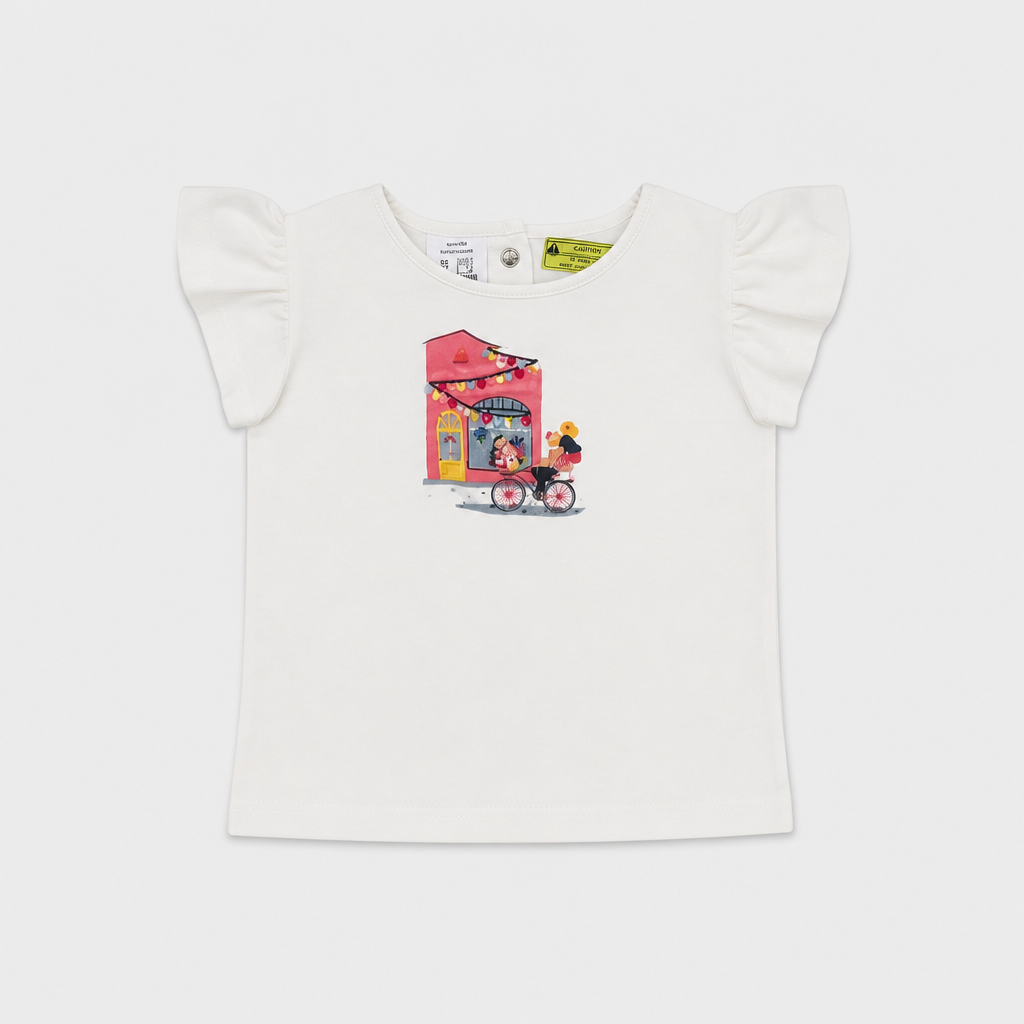 Maglietta maniche corte - Bambina - 66 - 71 | 6 mesi