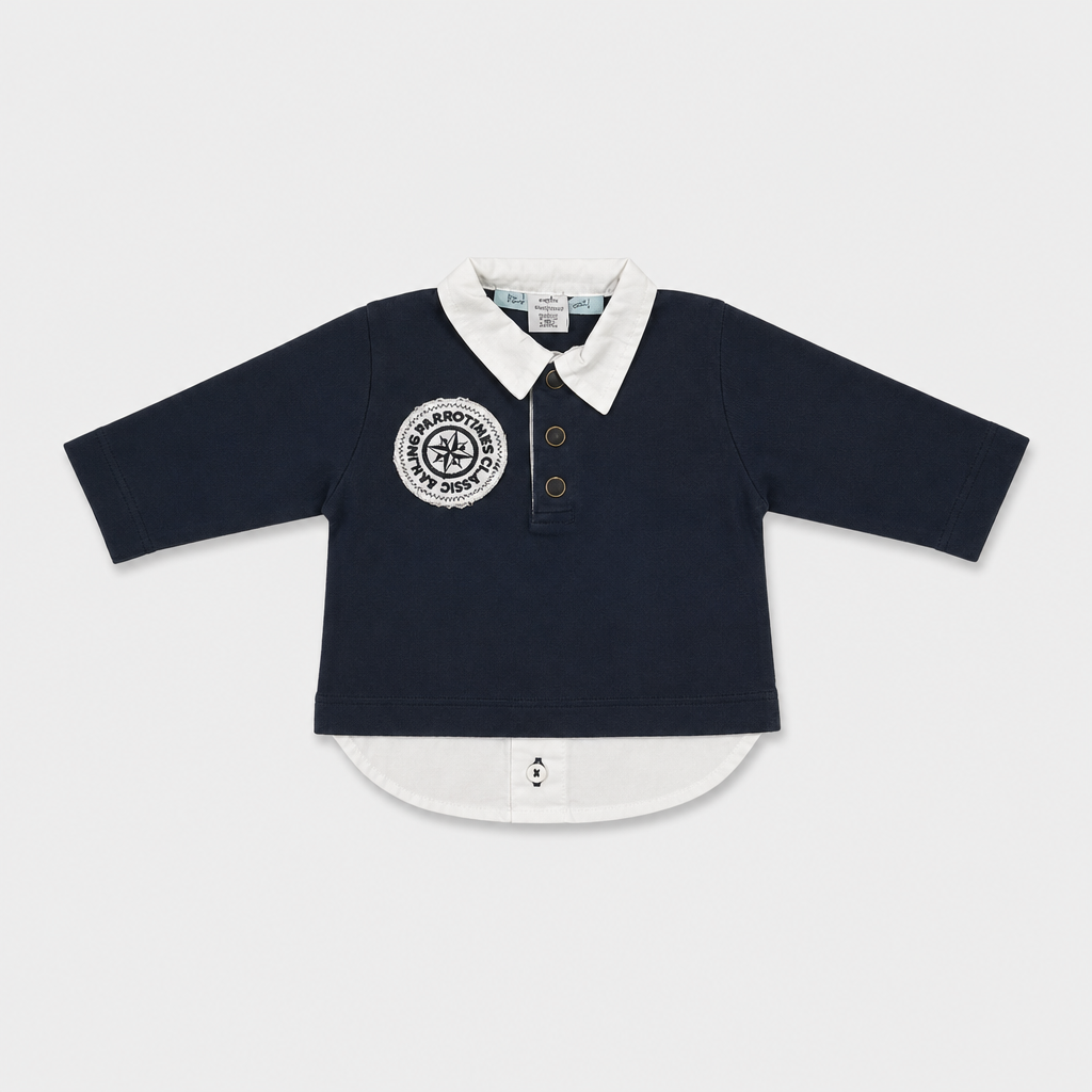 Polo maniche lunghe - Bambino - 50 - 59 < 3 mesi
