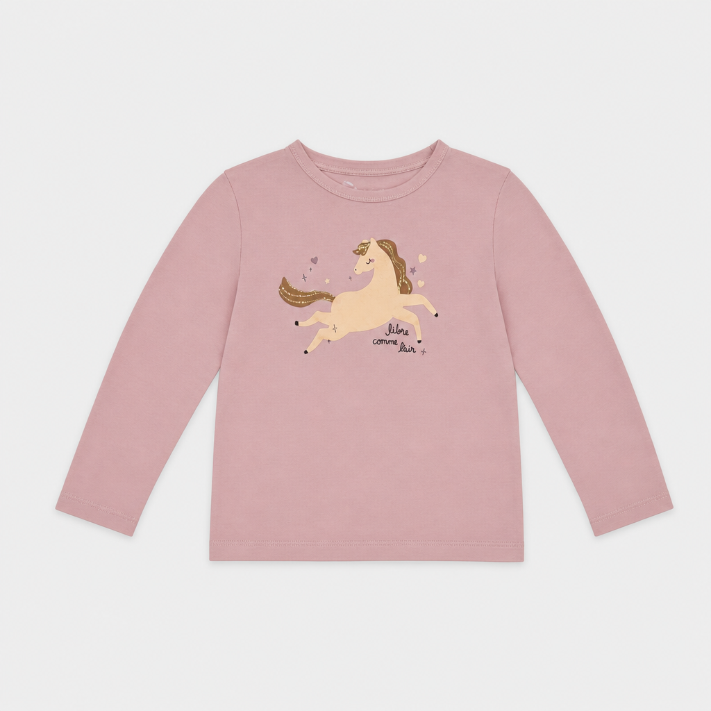 Maglietta maniche lunghe - Bambina - 96 - 101 | 3 anni