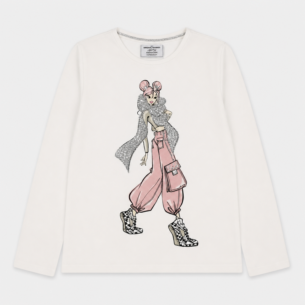 Maglietta maniche lunghe - Bambina - 132 - 137 | 9 anni