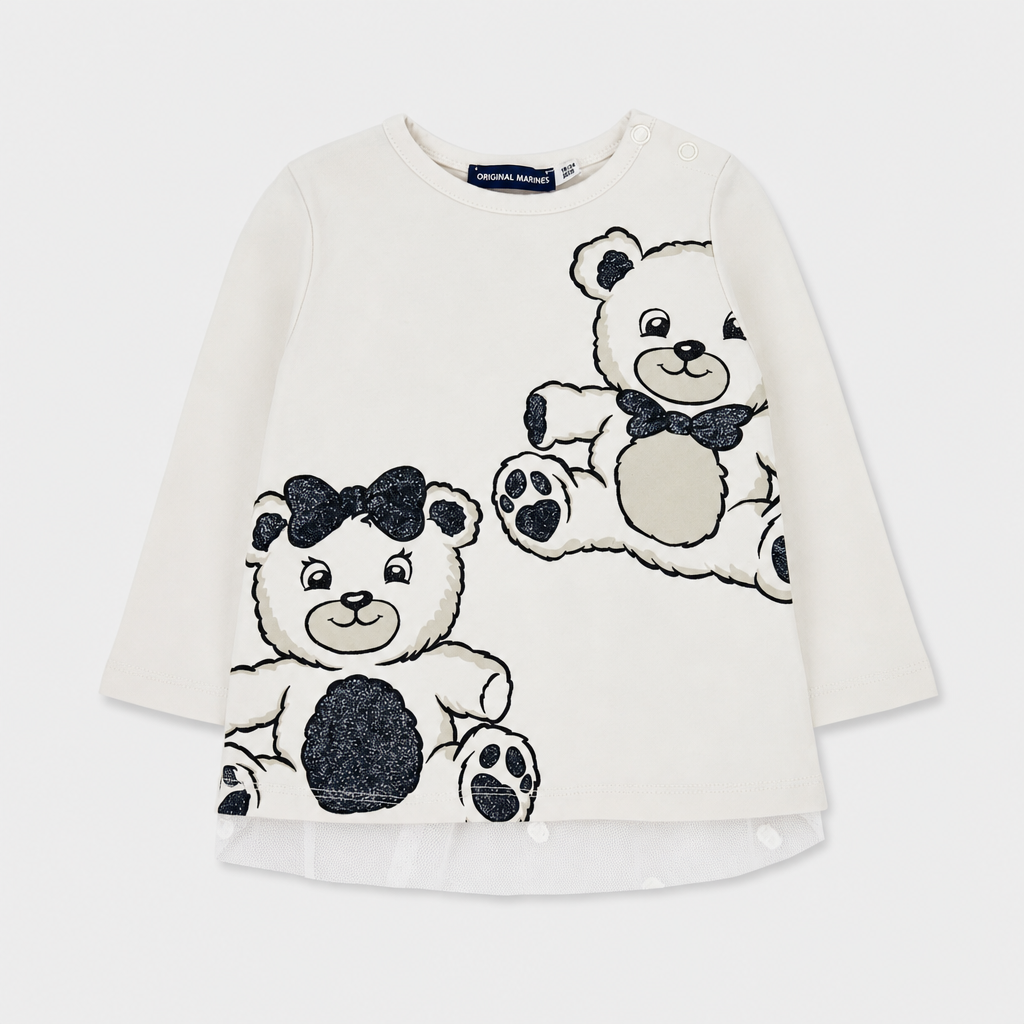 Maglietta maniche lunghe - Bambina - 60 - 65 | 3 mesi