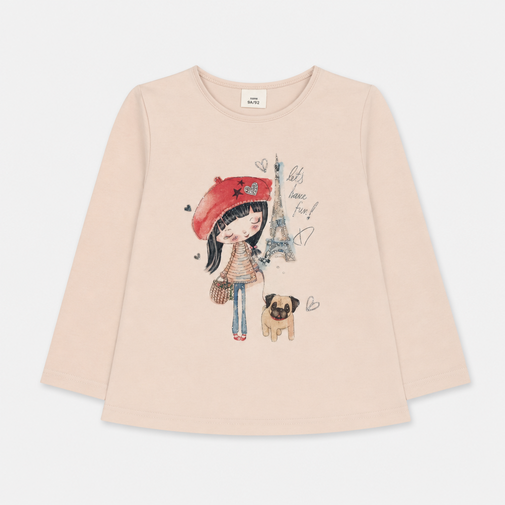 Maglietta maniche lunghe - Bambina - 96 - 101 | 3 anni