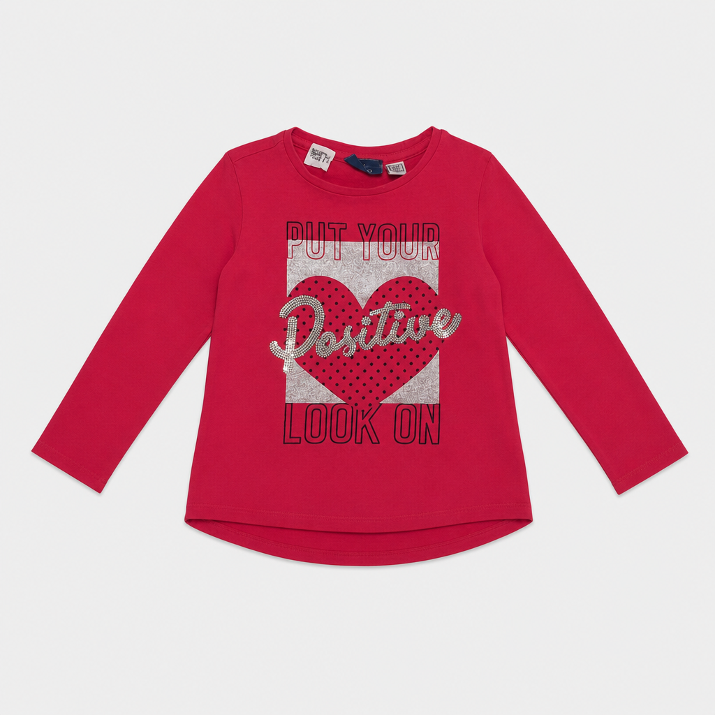 Maglietta maniche lunghe - Bambina - 96 - 101 | 3 anni