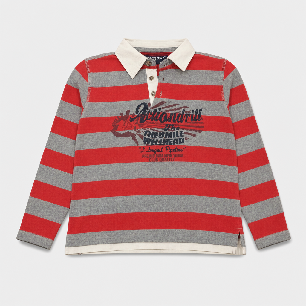 Polo maniche lunghe - Bambino - 120 - 125 | 7 anni