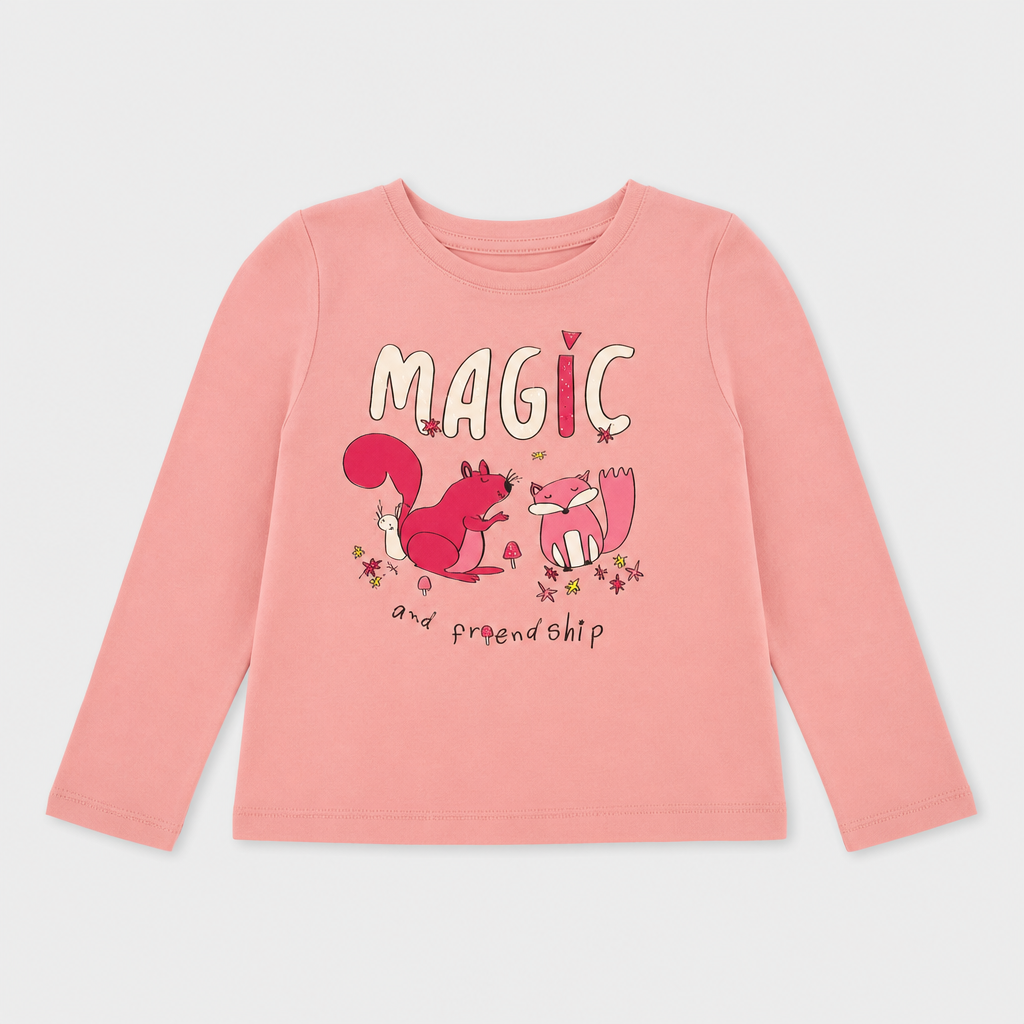 Maglietta maniche lunghe - Bambina - 96 - 101 | 3 anni