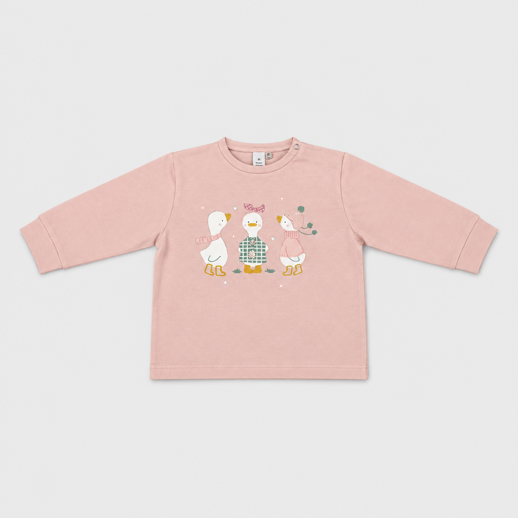 Maglietta maniche lunghe - Bambina - 60 - 65 | 3 mesi