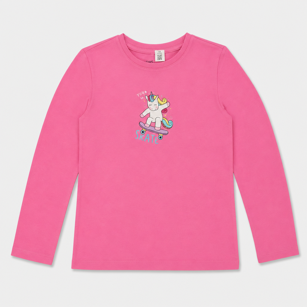 Maglietta maniche lunghe - Bambina - 132 - 137 | 9 anni