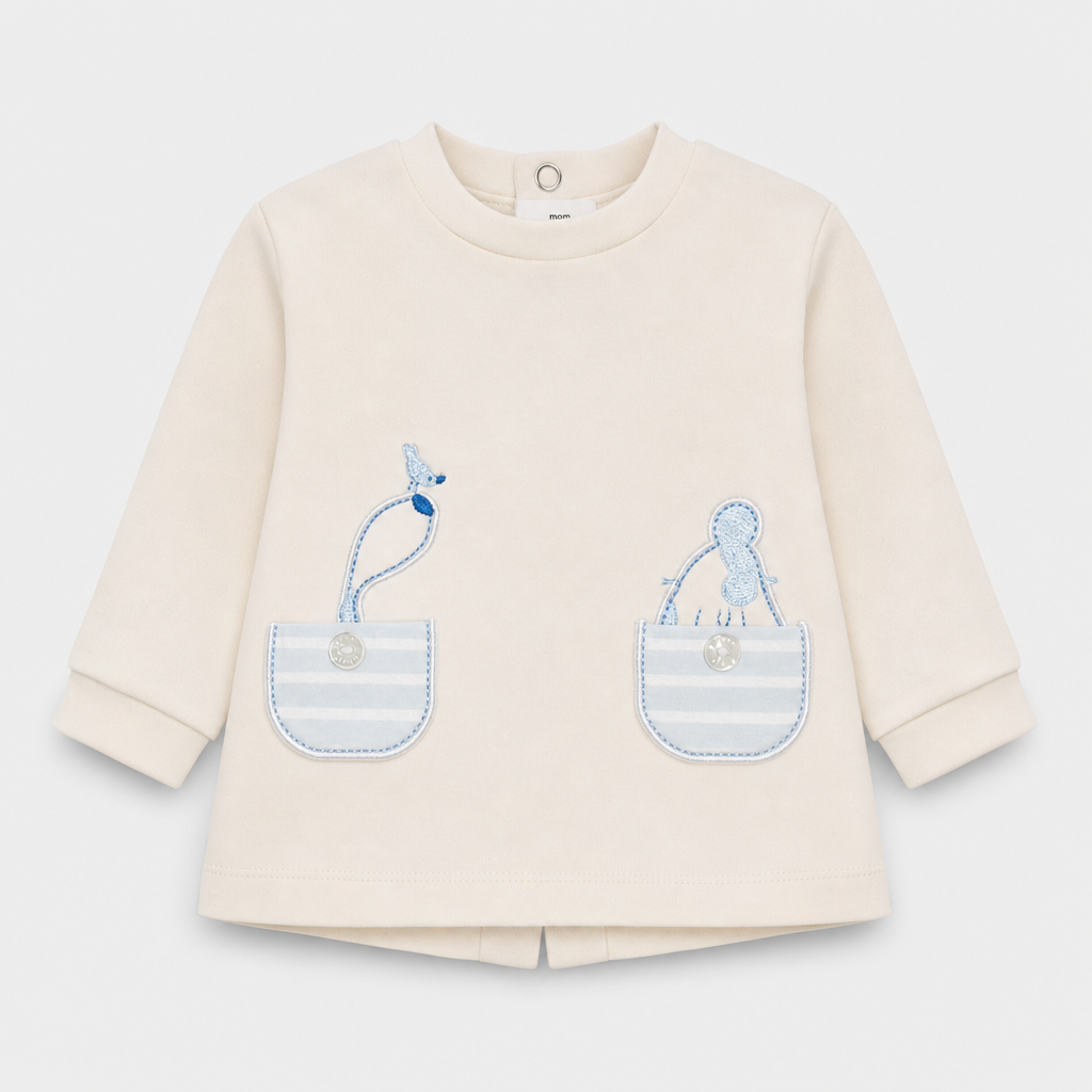 Maglietta maniche lunghe - Bambino - 50 - 59 < 3 mesi