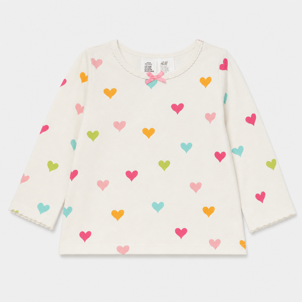 Maglietta maniche lunghe - Bambina - 66 - 71 | 6 mesi