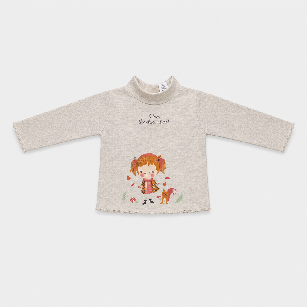 Maglietta maniche lunghe - Bambina - 78 - 83 | 1 anno