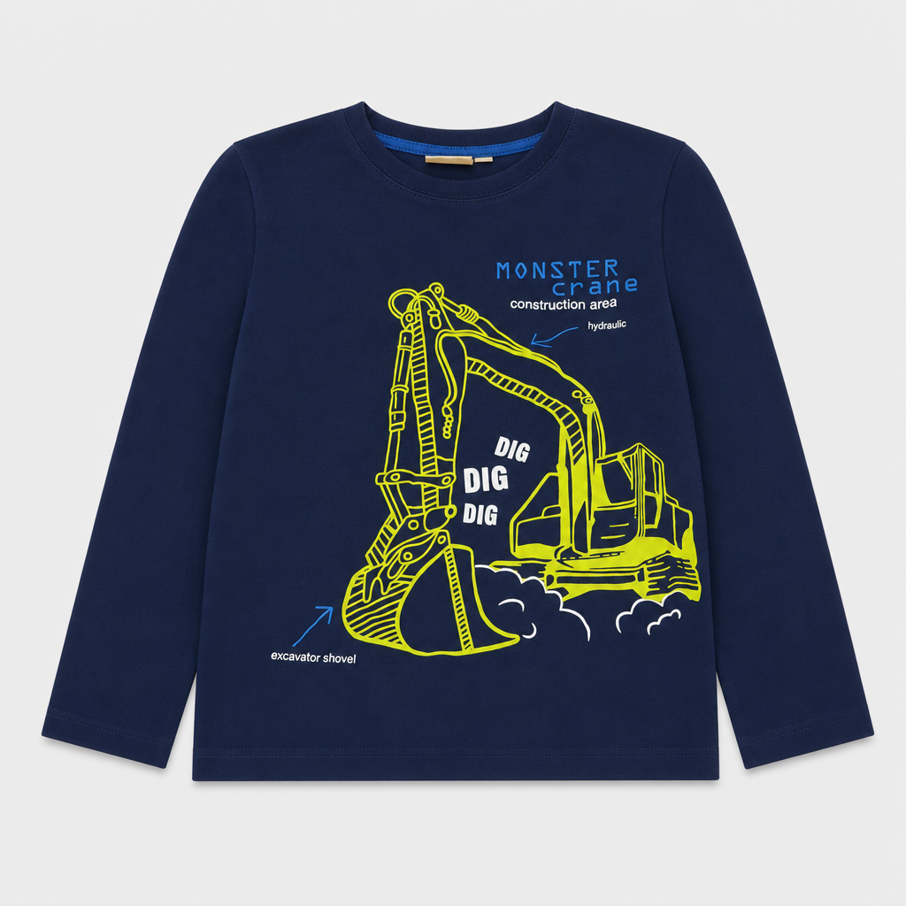 Maglietta maniche lunghe - Bambino - 120 - 125 | 7 anni
