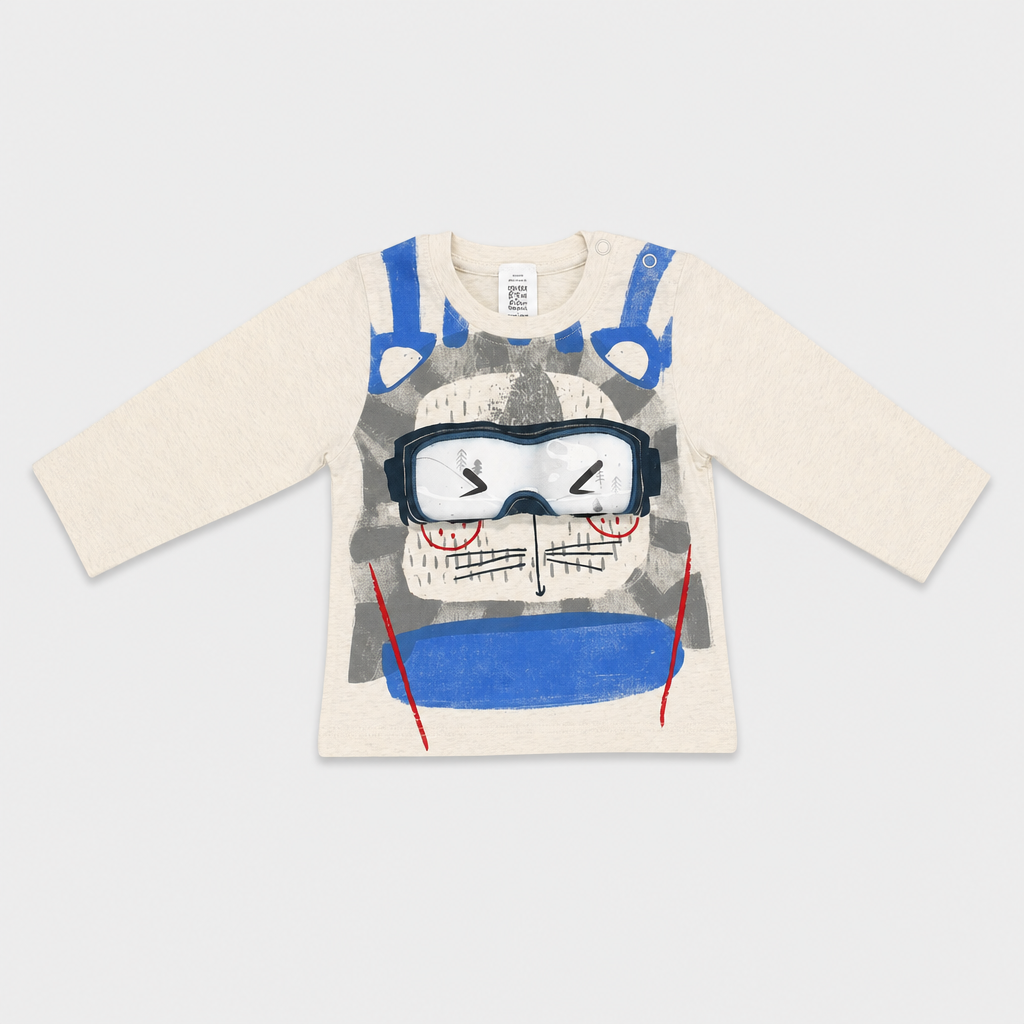 Maglietta maniche lunghe - Bambino - 66 - 71 | 6 mesi