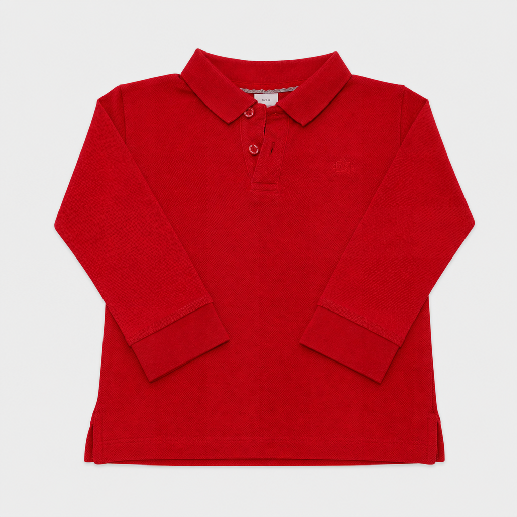 Polo maniche lunghe - Bambino - 84 - 89 | 18 mesi