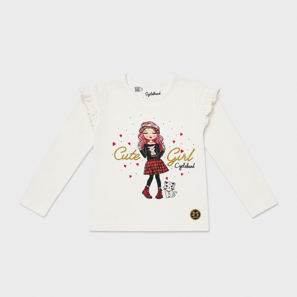Maglietta maniche lunghe - Bambina - 108 - 113 | 5 anni