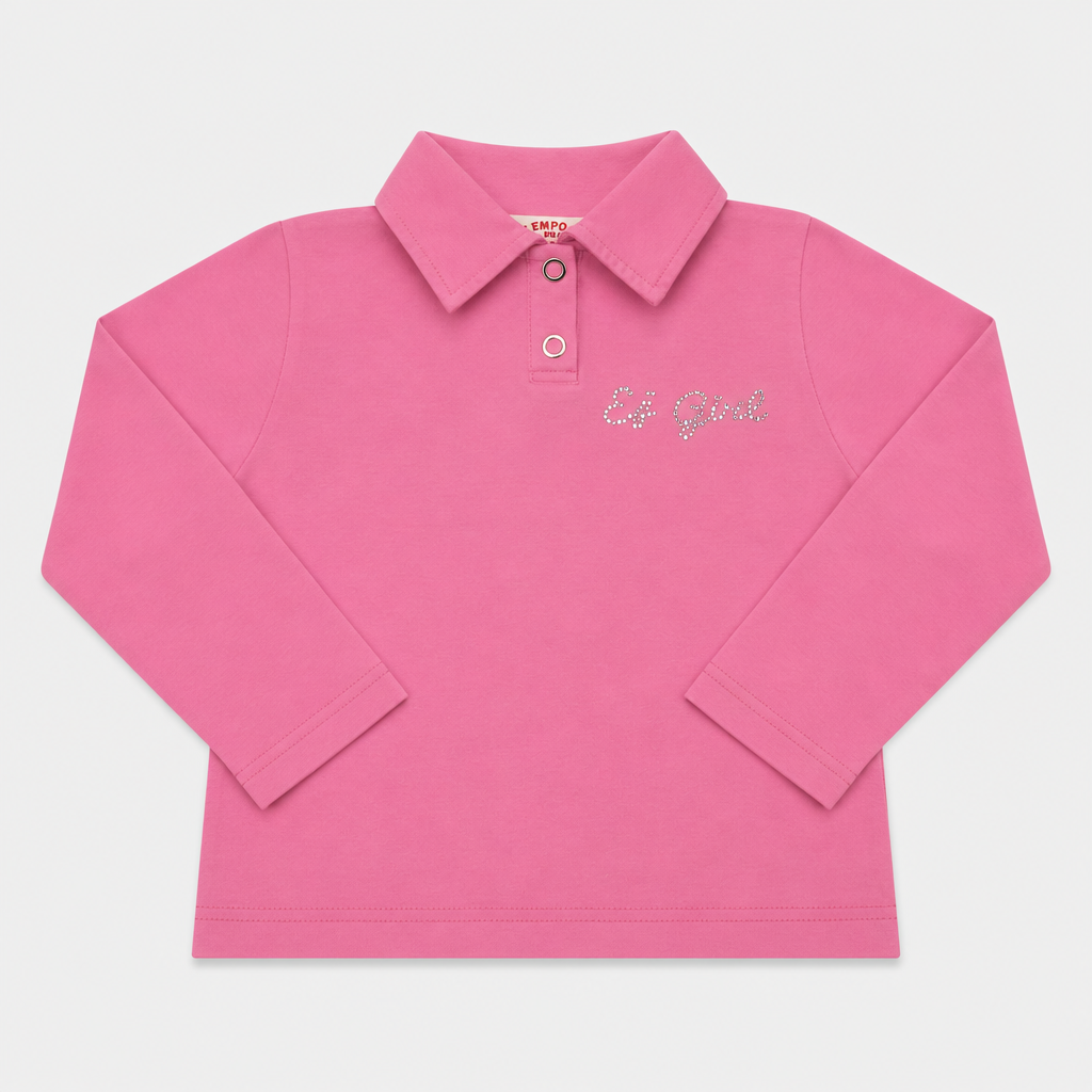 Polo maniche lunghe - Bambina - 78 - 83 | 1 anno