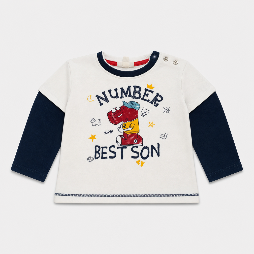 Maglietta maniche lunghe - Bambino - 78 - 83 | 1 anno