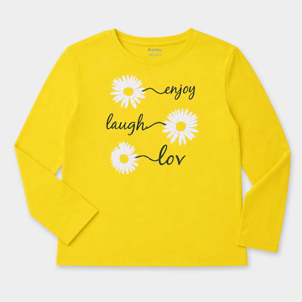 Maglietta maniche lunghe - Bambina - 120 - 125 | 7 anni
