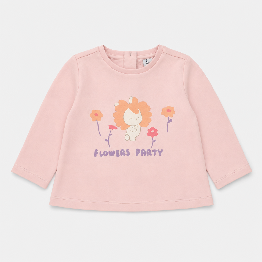 Maglietta maniche lunghe - Bambina - 66 - 71 | 6 mesi