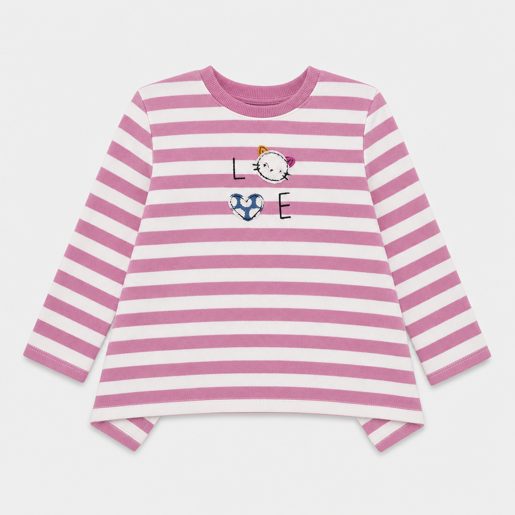 Maglietta maniche lunghe - Bambina - 60 - 65 | 3 mesi