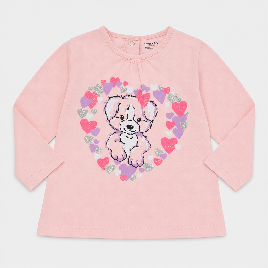 Maglietta maniche lunghe - Bambina - 60 - 65 | 3 mesi