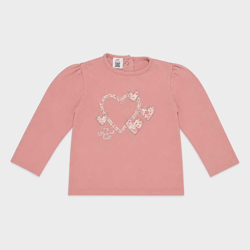 Maglietta maniche lunghe - Bambina - 72 - 77 | 9 mesi