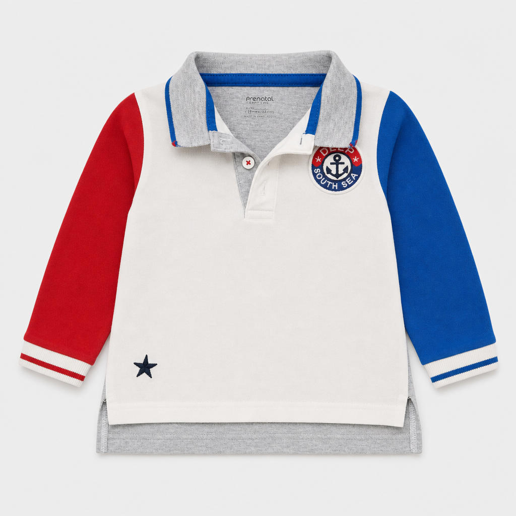 Polo maniche lunghe - Bambino - 72 - 77 | 9 mesi