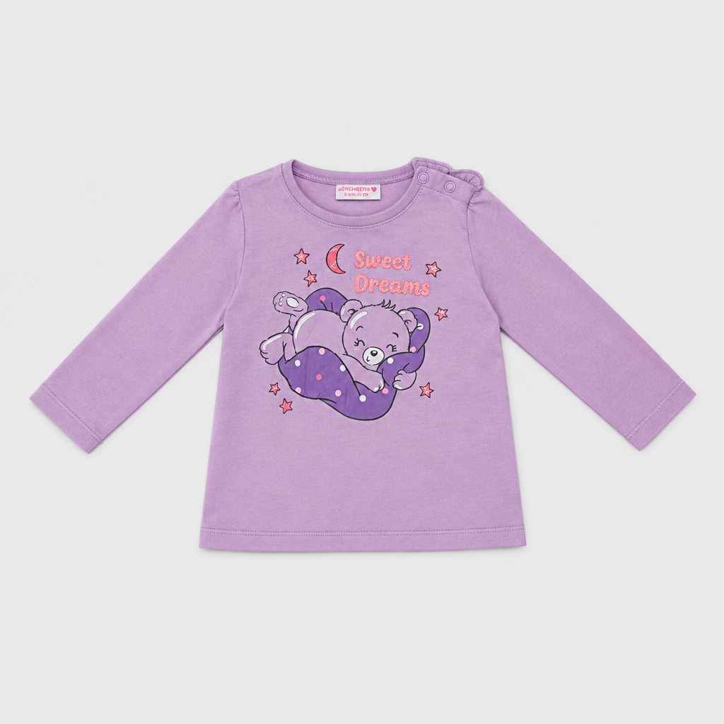 Maglietta maniche lunghe - Bambina - 84 - 89 | 18 mesi