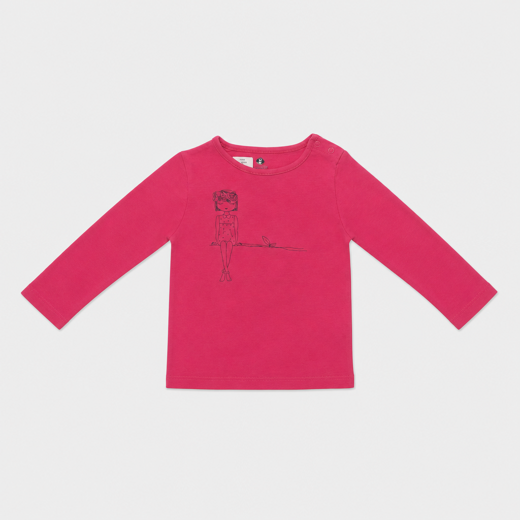 Maglietta maniche lunghe - Bambina - 84 - 89 | 18 mesi