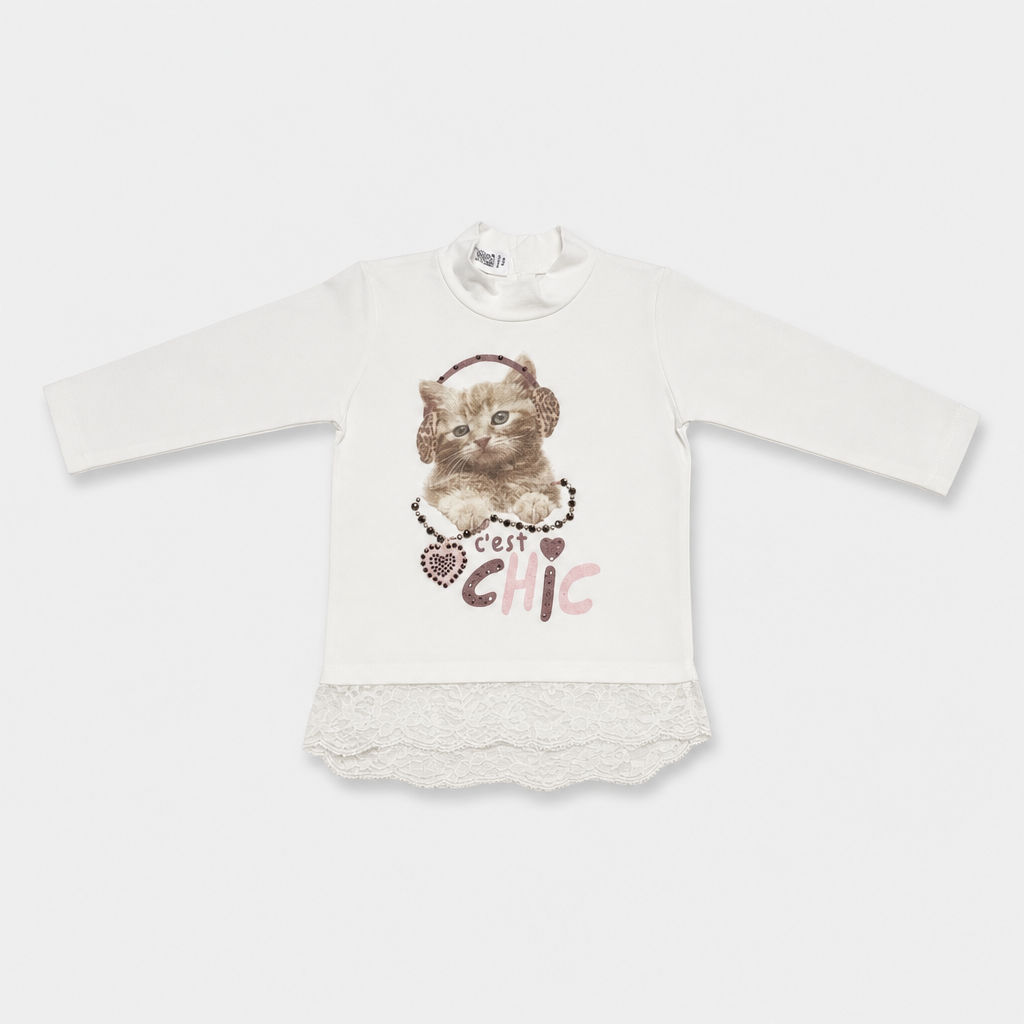 Maglietta maniche lunghe - Bambina - 72 - 77 | 9 mesi