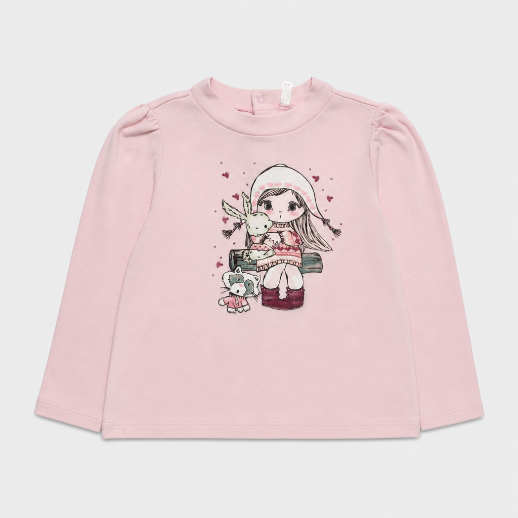 Maglietta maniche lunghe - Bambina - 96 - 101 | 3 anni
