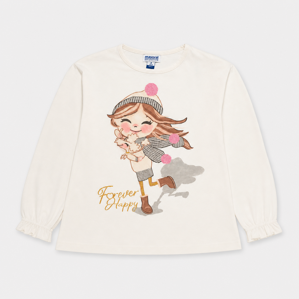 Maglietta maniche lunghe - Bambina - 102 - 107 | 4 anni