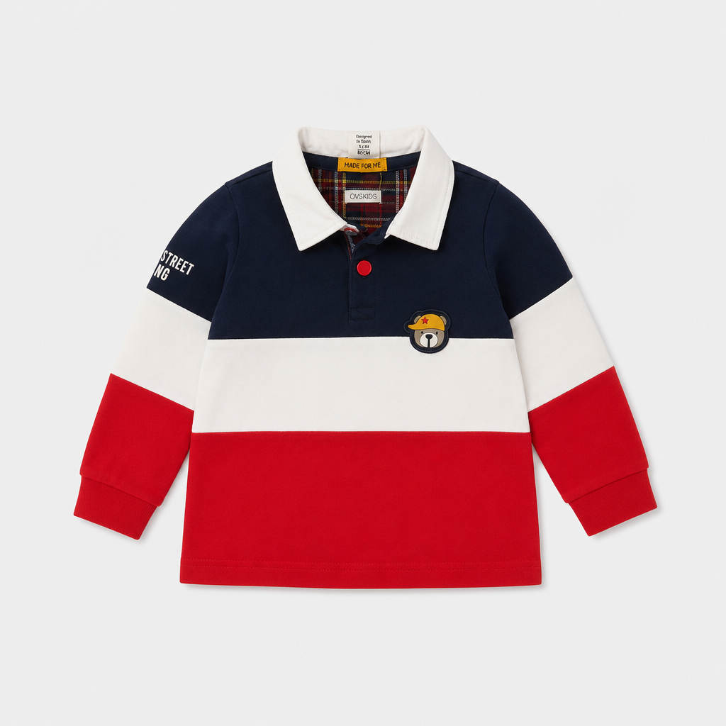 Polo maniche lunghe - Bambino - 72 - 77 | 9 mesi