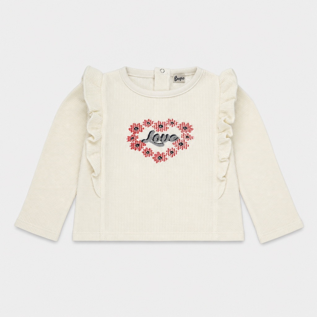 Maglietta maniche lunghe - Bambina - 72 - 77 | 9 mesi