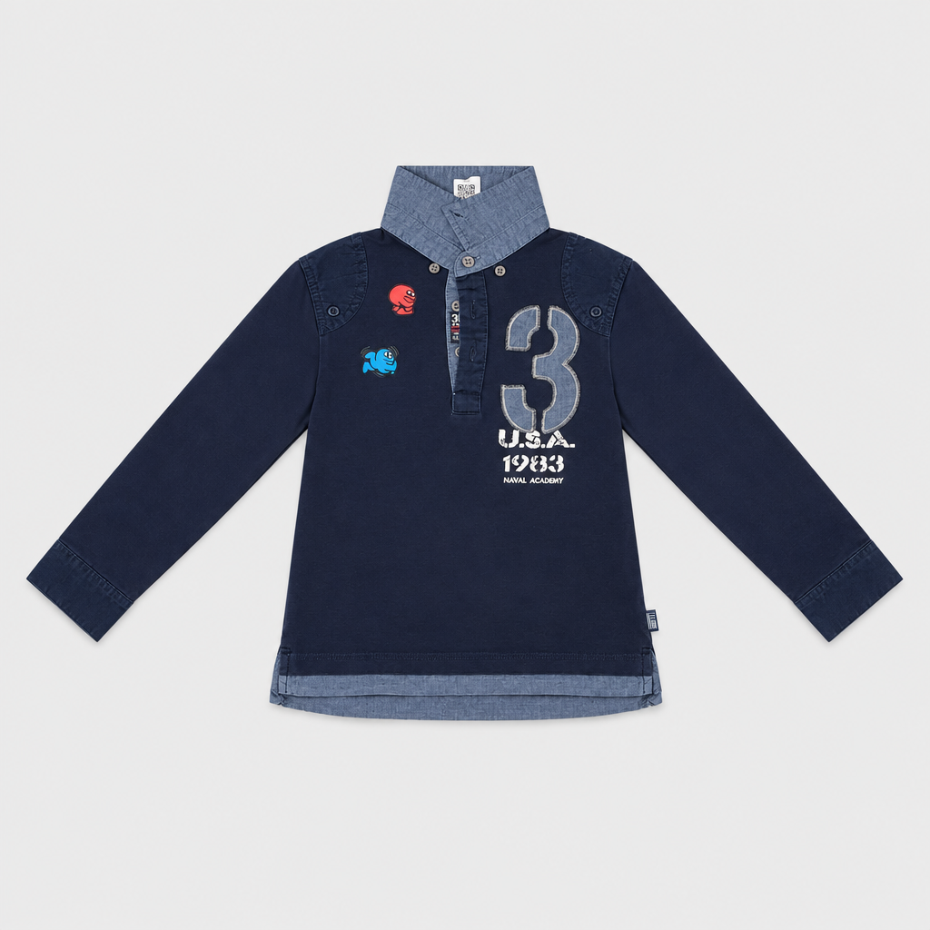 Polo maniche lunghe - Bambino - 102 - 107 | 4 anni