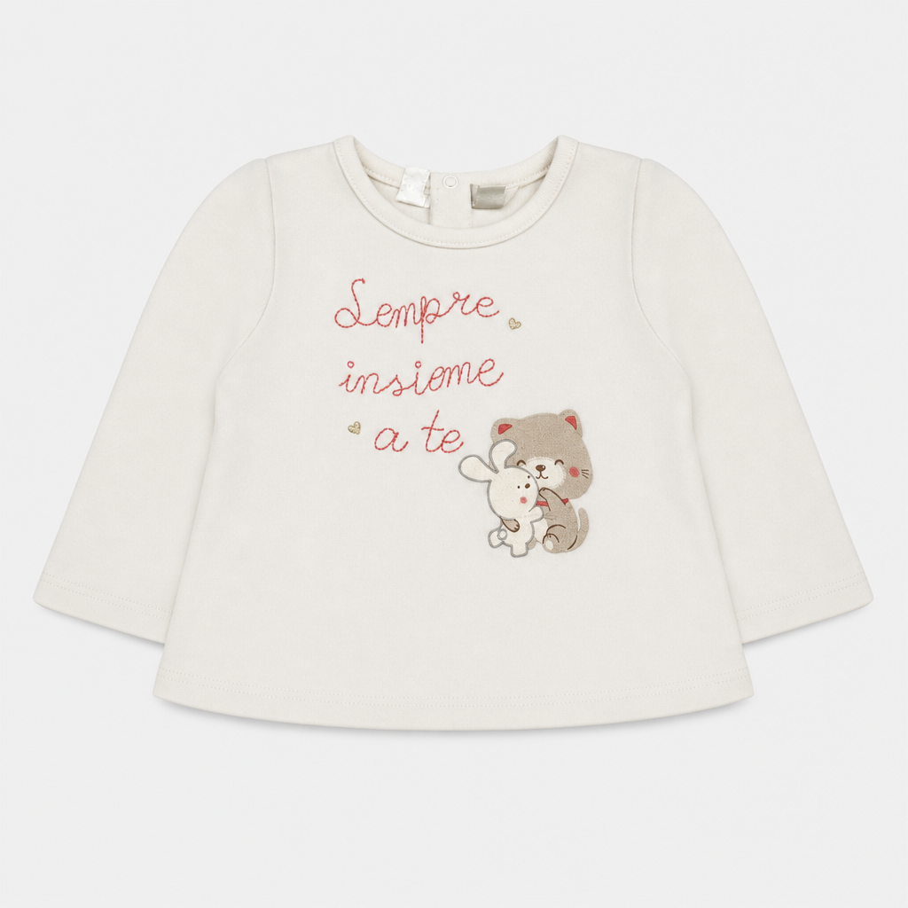 Maglietta maniche lunghe - Bambina - 60 - 65 | 3 mesi