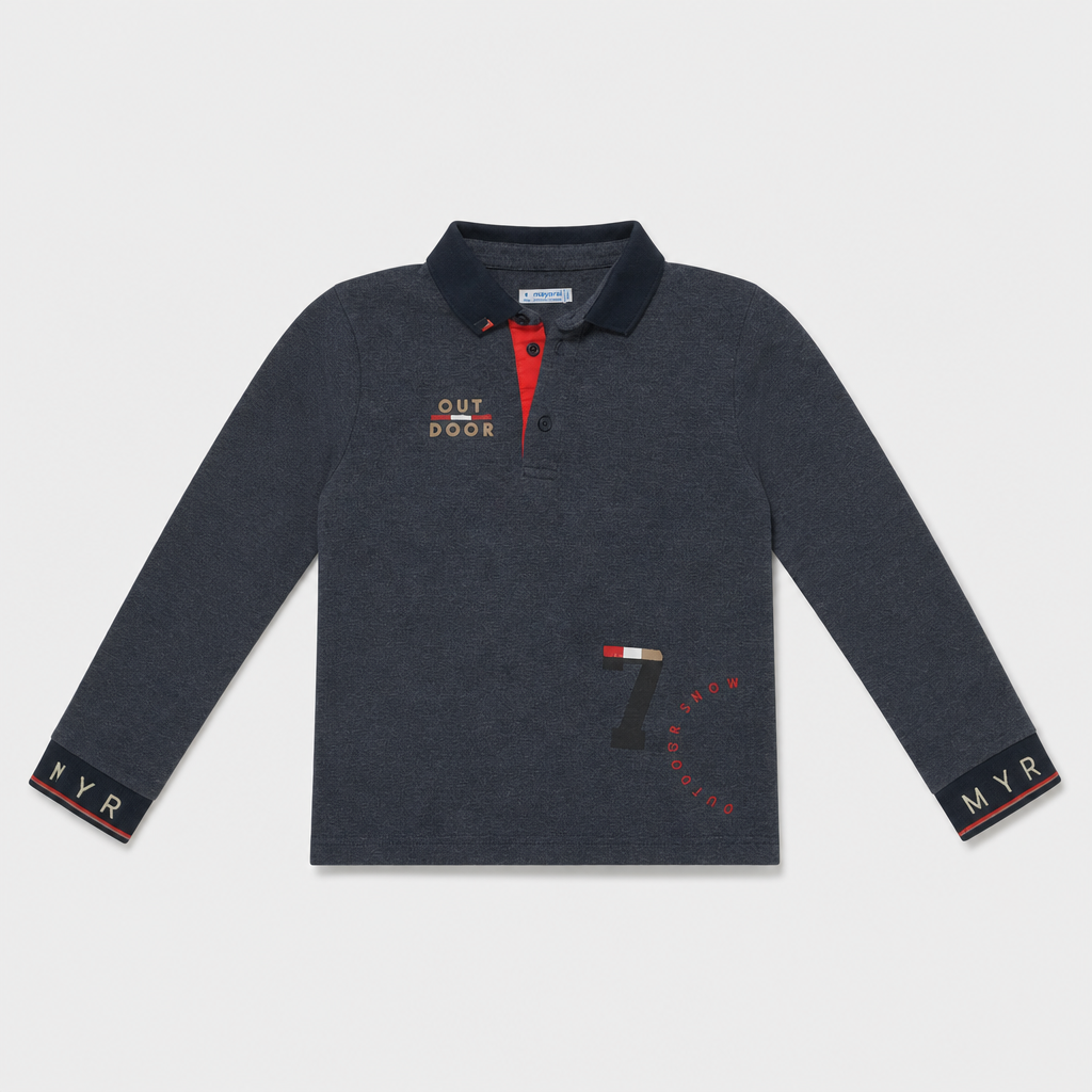 Polo maniche lunghe - Bambino - 102 - 107 | 4 anni