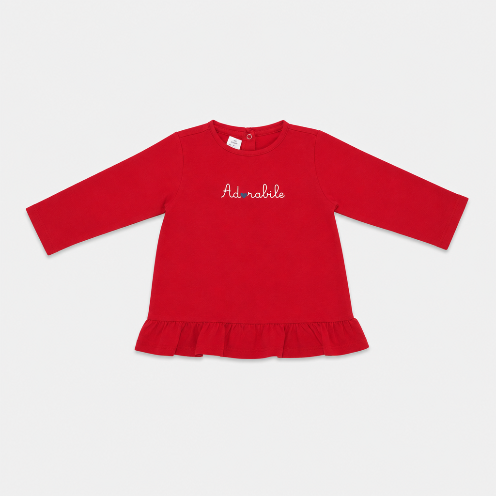 Maglietta maniche lunghe - Bambina - 72 - 77 | 9 mesi