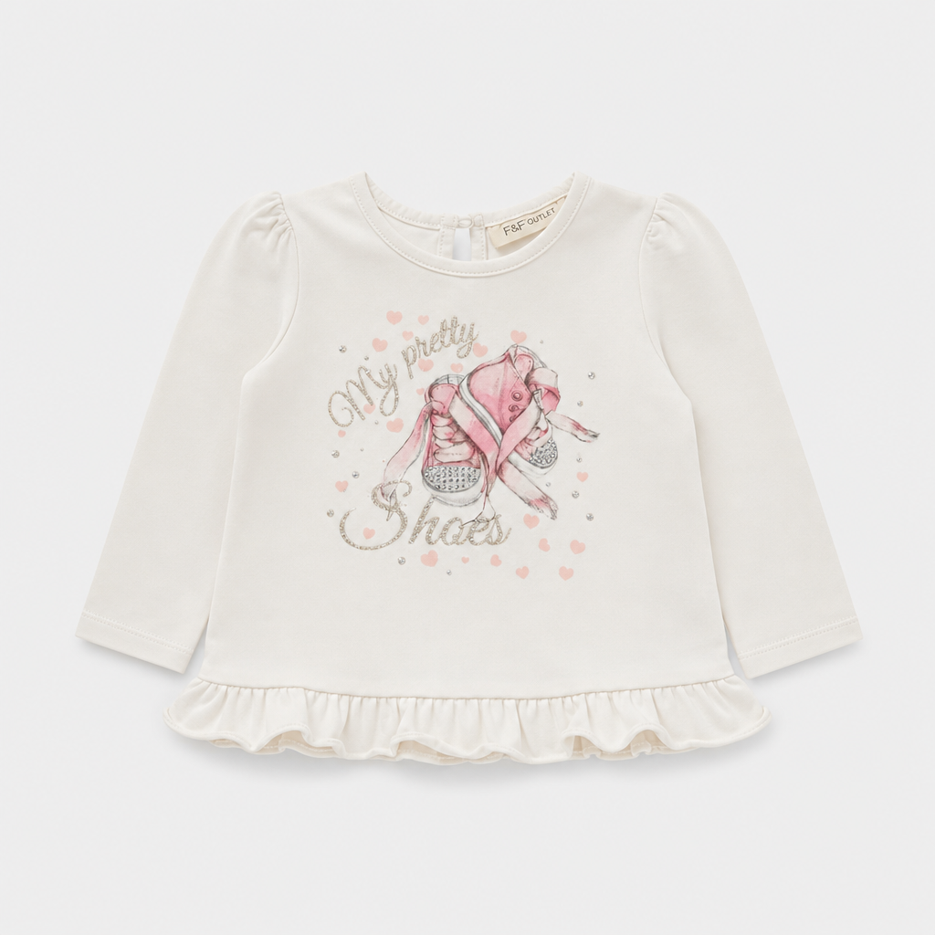 Maglietta maniche lunghe - Bambina - 66 - 71 | 6 mesi