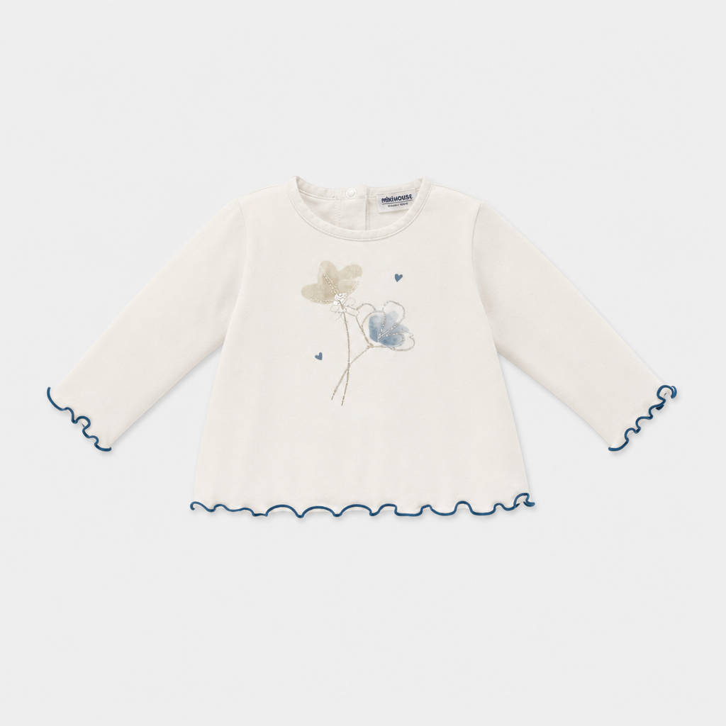 Maglietta maniche lunghe - Bambina - 66 - 71 | 6 mesi