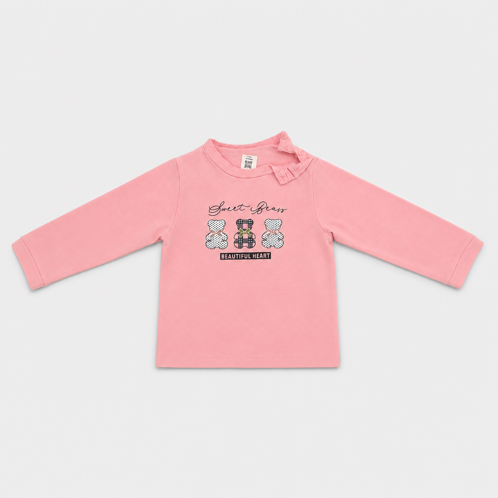 Maglietta maniche lunghe - Bambina - 96 - 101 | 3 anni