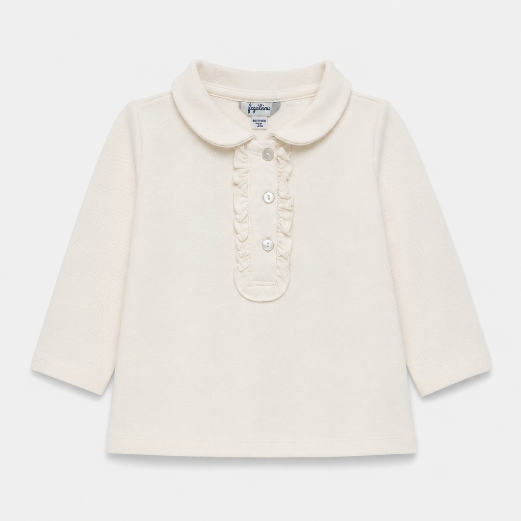 Polo maniche lunghe - Bambina - 72 - 77 | 9 mesi